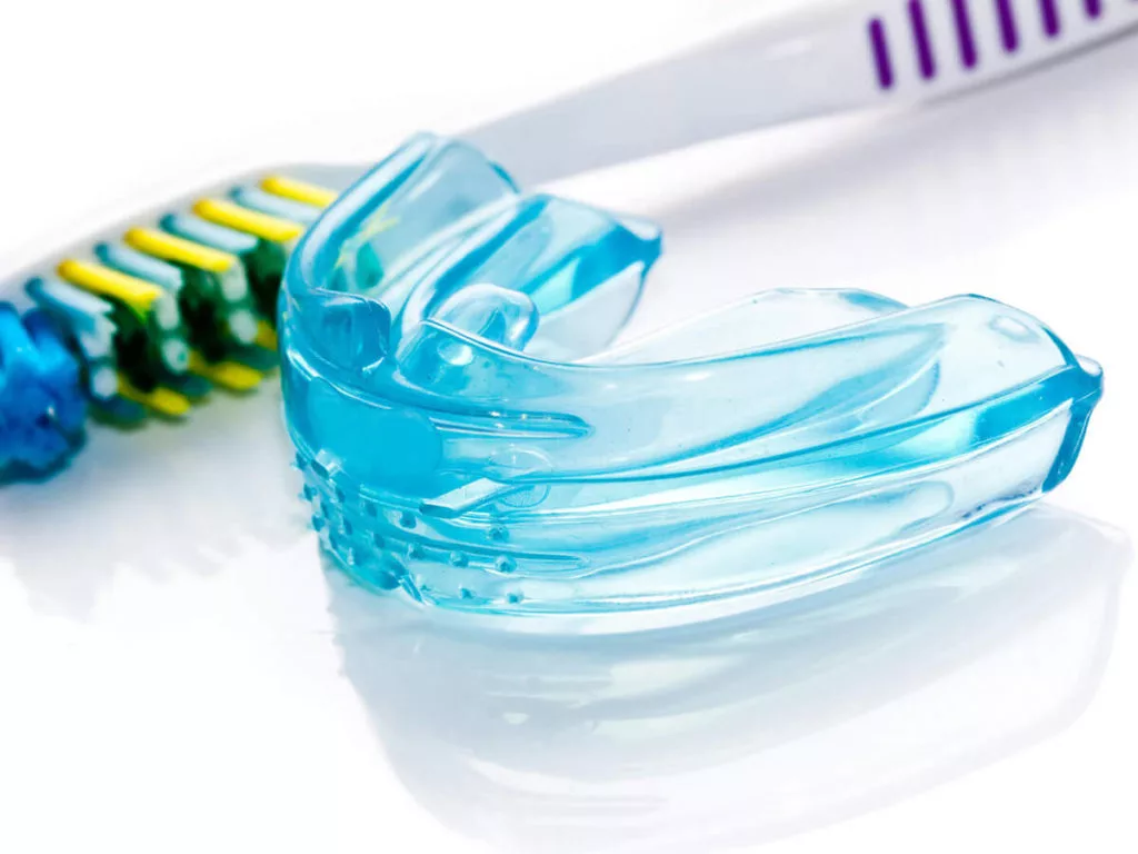 Photo a mouthguard
